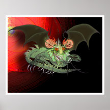red moon print