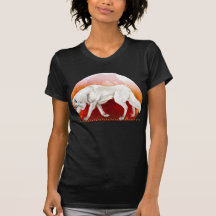 *Red Moon Wolf T Shirts