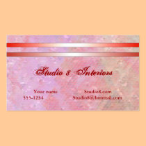 Red Mosaic business cards