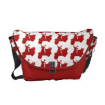 Red Motor Bike Messenger Bag