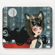 Red Mouse Pad