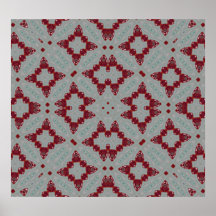 red multicolored abstract pattern posters
