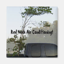 Red Neck Air Conditioning Magnets