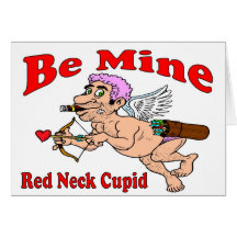 Red Neck Cupid Card