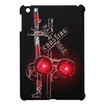 Red Neon Flashing Lights iPad Mini Cases