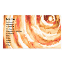 Red Night Sky Business Card
