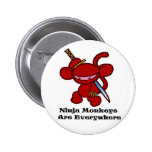 Red Ninja Claw Pin