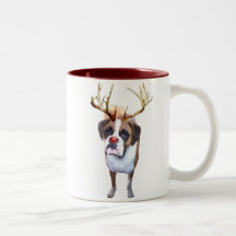 Red Nose Boxer Coffee Mug