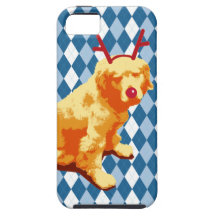 Red-nosed Dog iPhone 5 Cases