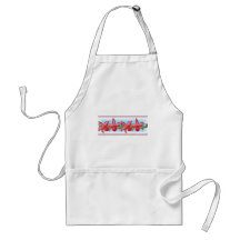 Red Orchid Aprons