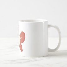 Red Orchid flower Coffee Mug