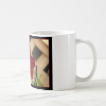 Red Orchid mug