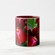 Red Orchid Mugs