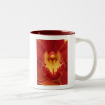 Red Orchid Mugs