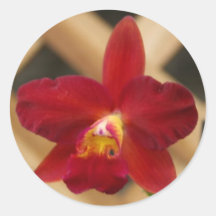 Red Orchid stickers