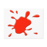 Red Paint Splodge