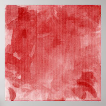 Red Painted Backdrop Canvas Print