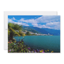 Red Palms flourish in the temperate climate of Lak Custom Invitation