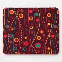 Red Particles Mousepad