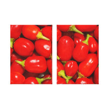 Red Peppers Canvas Print