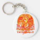 Red Phoenix Keychain