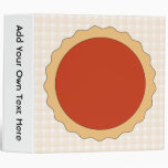 Red Pie. Strawberry Tart. Beige Check. Binders
