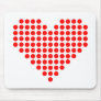 Red pixel heart