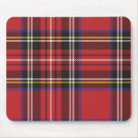 Red Plaid Mousepad
