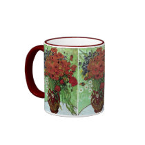 Red Poppies and Daisies, Vincent van Gogh Mug
