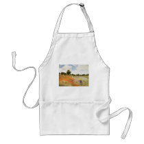 Red Poppies Blooming - Claude Monet Aprons