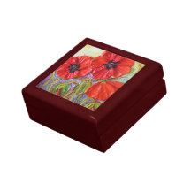 Red Poppies Gift Box