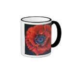 Red Poppy Ceramic Mug