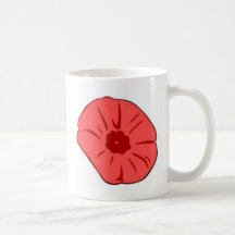 Red Poppy Coffee Mugs