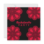 Red Poppy Flowers Announcement