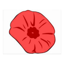 Red Poppy Post Card