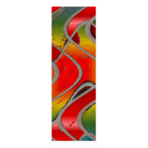 red rainbow bookmark