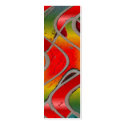 red rainbow bookmark business cards