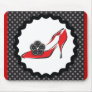 Red Red Heels Mousepads