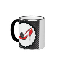 Red Red Heels Coffee Mugs