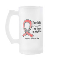 Red Ribbon For My Hero My Grandma Coffee Mug