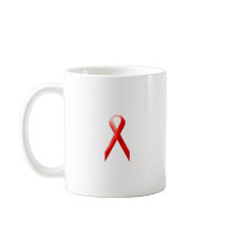 Red Ribbon Mug