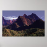 Red Ridge Print
