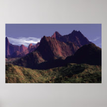 Red Ridge Print