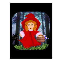 Red Riding Hood Post Card