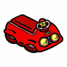 red riding truck acrylic cut outs