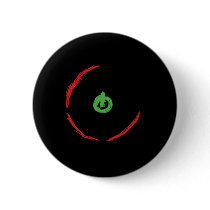 Red Ring Of Death Pinback Button