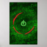 Red Ring Of Death Poster - Gamer Video Games Geek posters