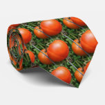 Red Ripe Tomatoes On The Vine Nature Neck Tie