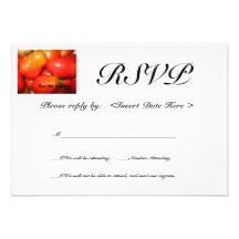 Red, Ripe, Tomatoes Personalized Invitation