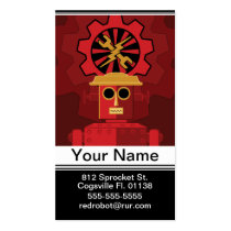 Red Robot business cards